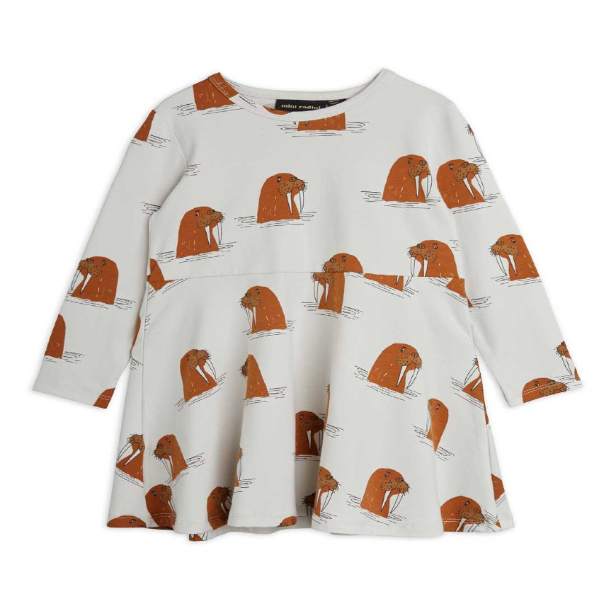 Walrus LS Dress Grey