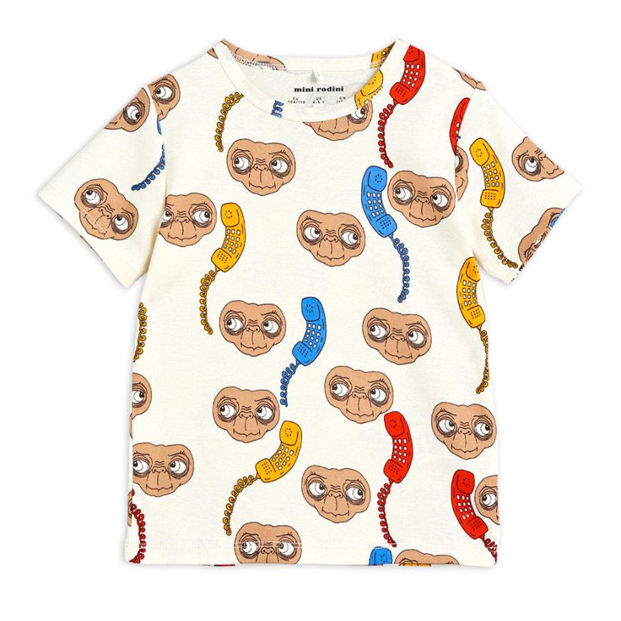 E.T. Aop Tee Offwhite