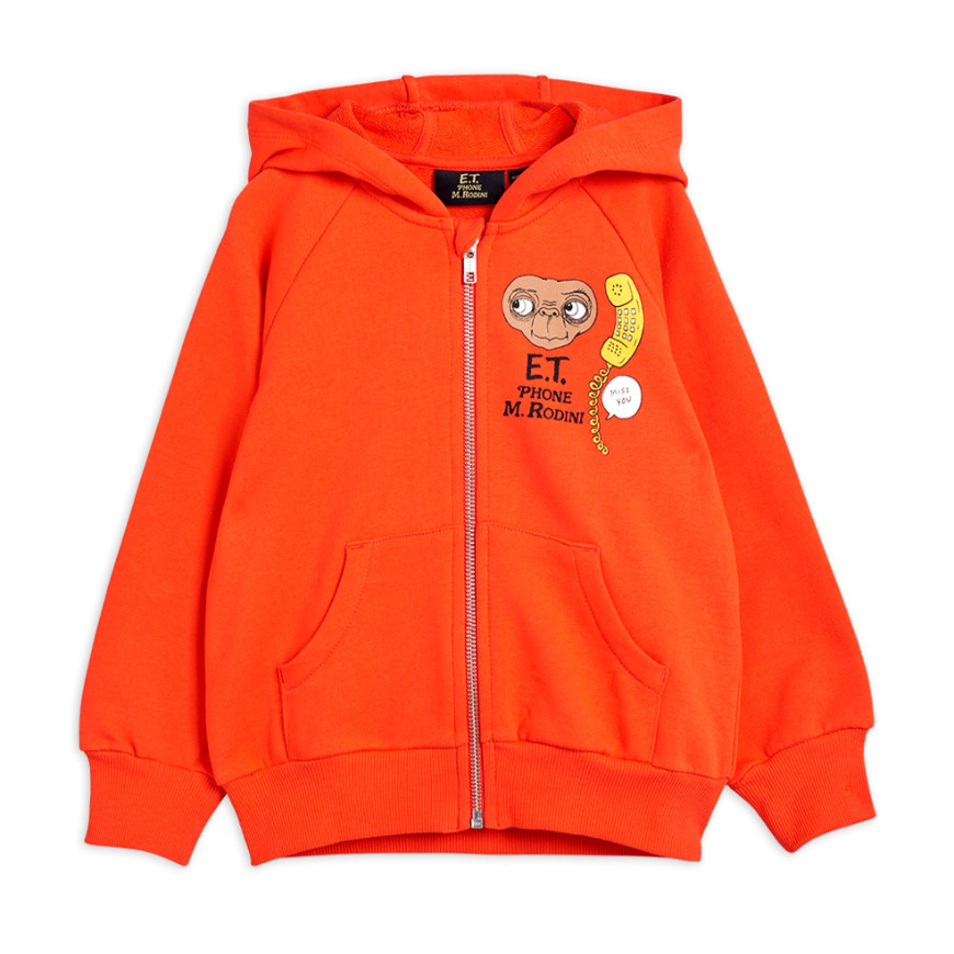 E.T. Zip Hoodie Red