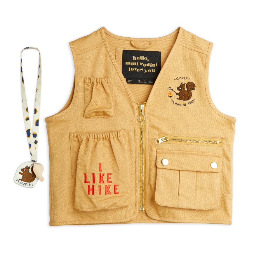 Utility Vest Beige
