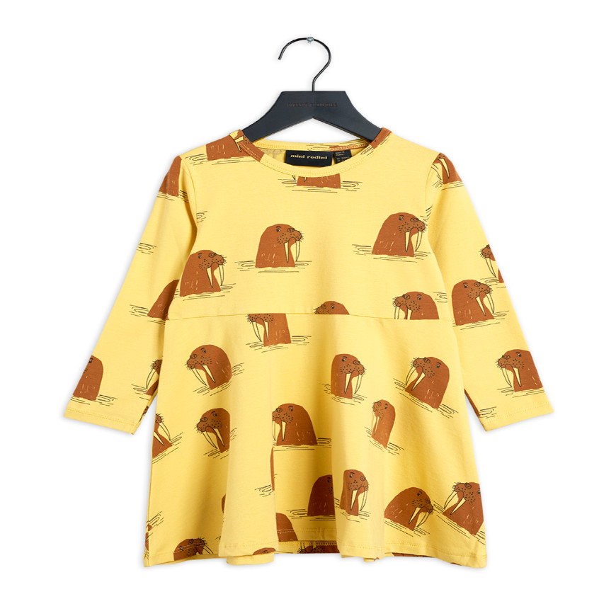 Walrus LS Dress Yellow