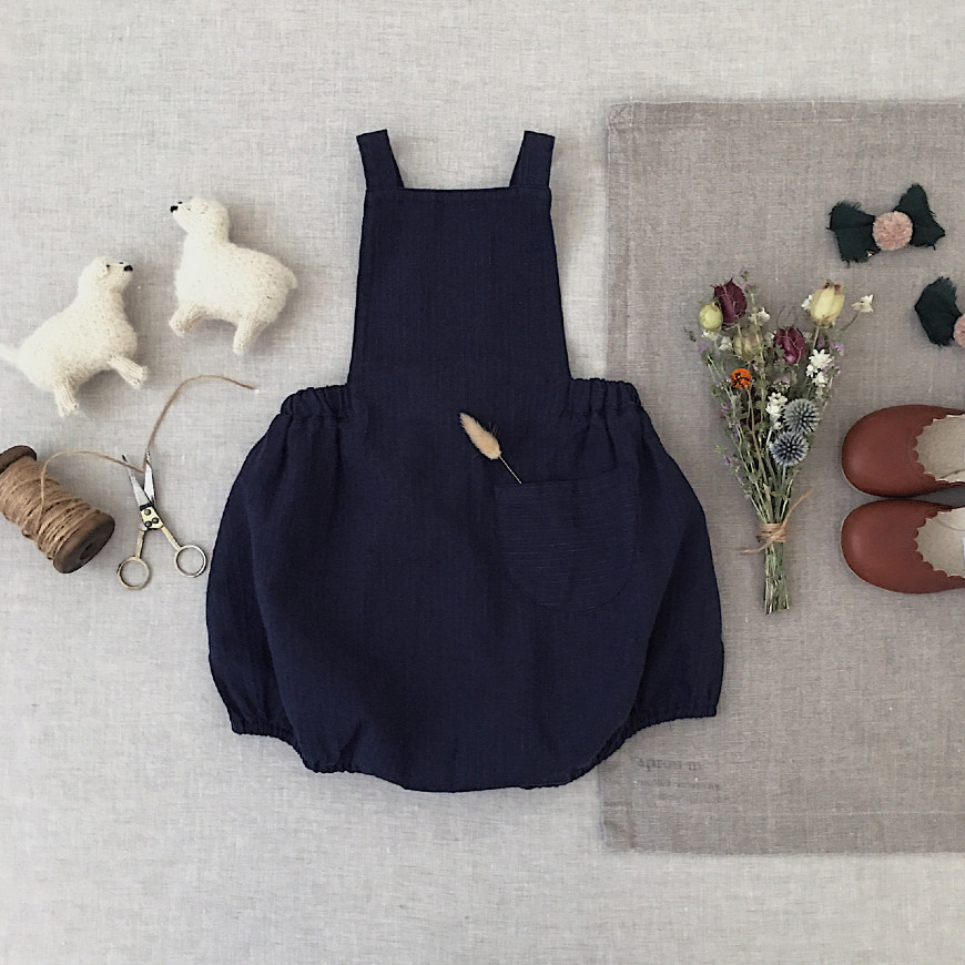 Oona Romper Dark Feedsack