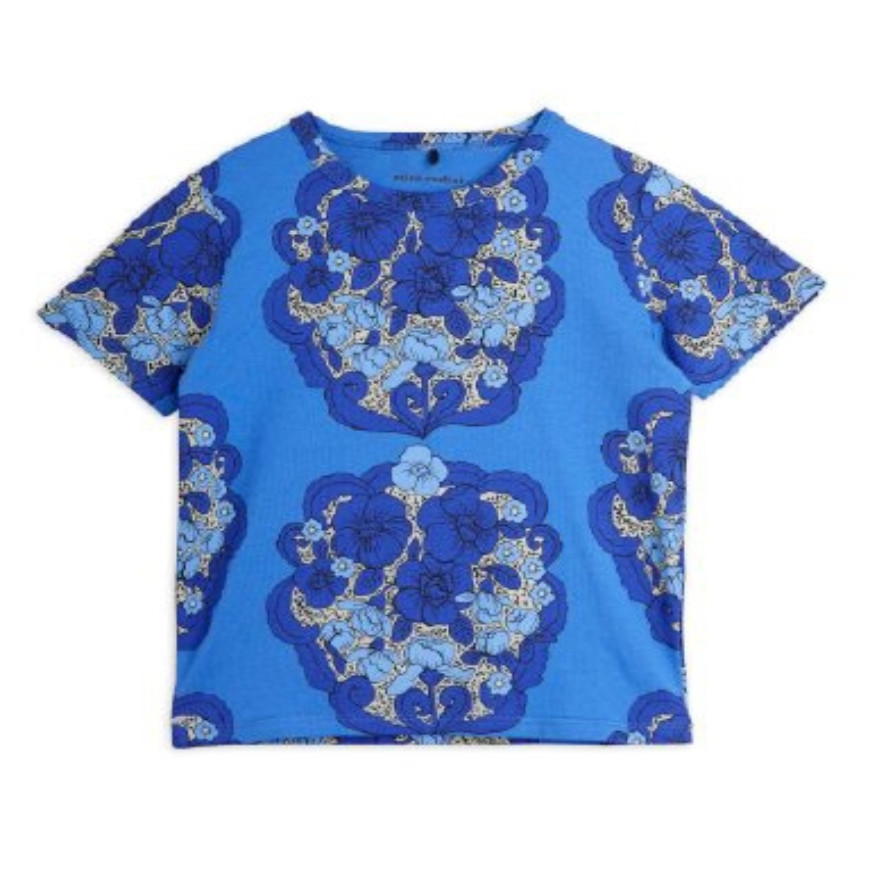 Flower Aop SS Tee Purple