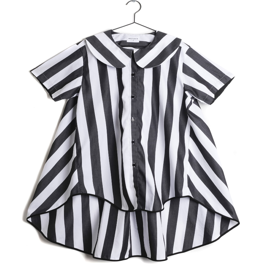Blouse Diana White Stripes