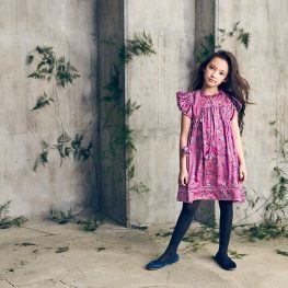 Ester Dress - Floral Wreath