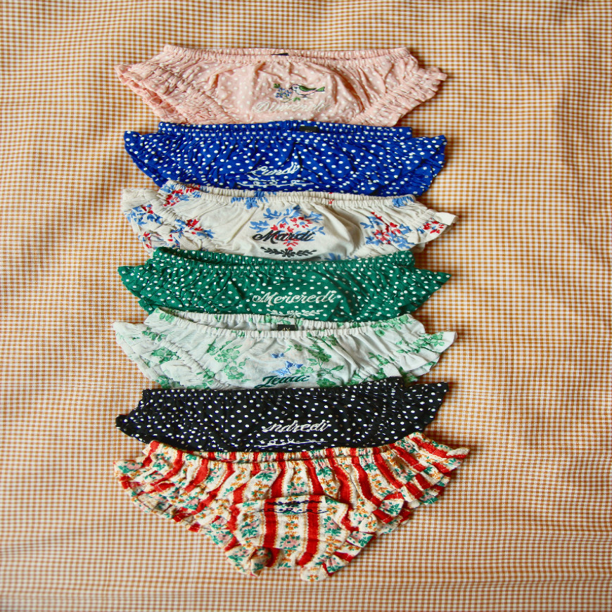 Embroidered Panties