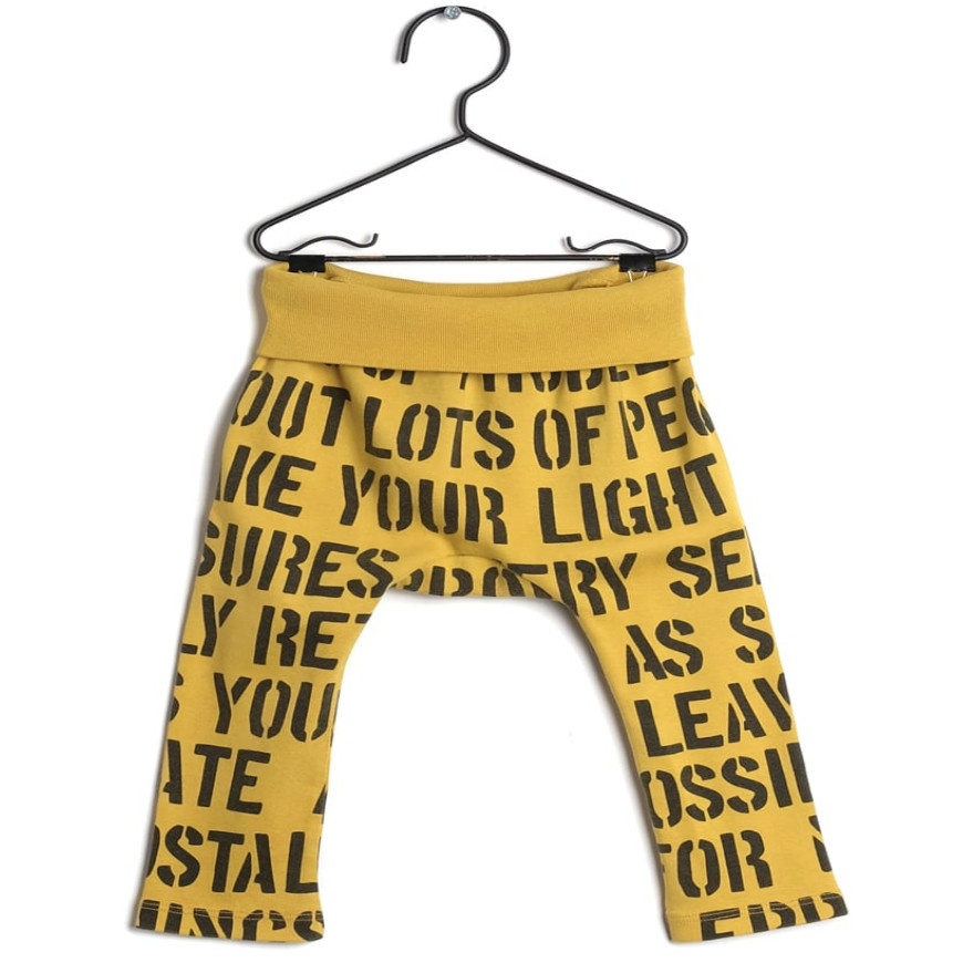 Leggings Joao Yellow Alphabet Soup