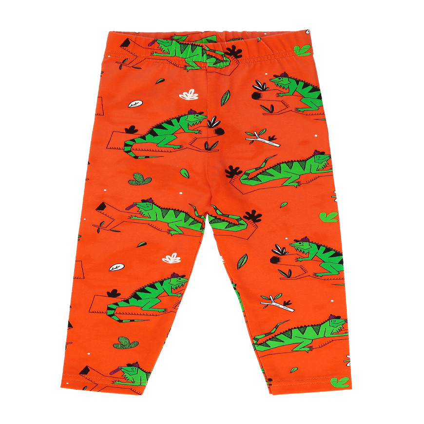 Leggings lgnacio the lguana Red