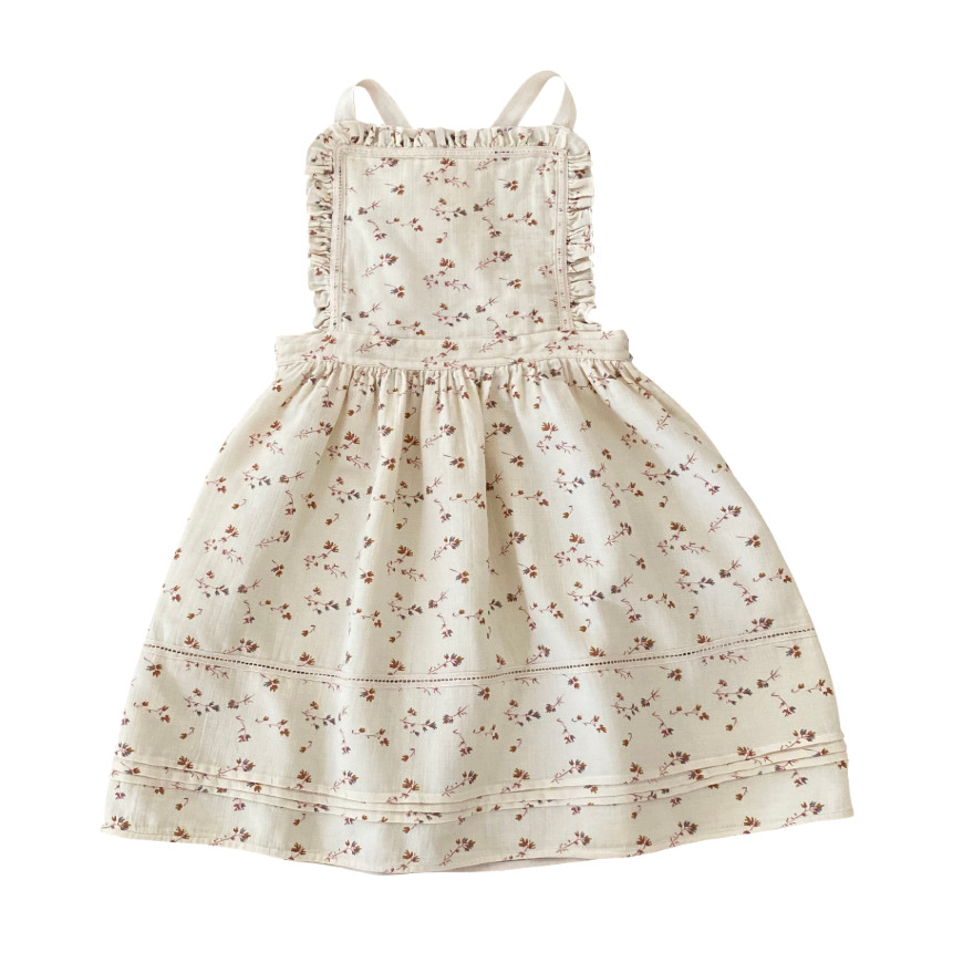 Lara Apron Dress Floral