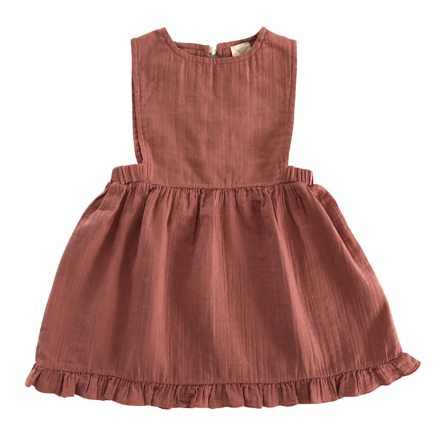 Pipa Apron Dahlia Rose