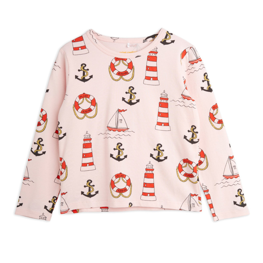 Lighthouse LS Tee Pink