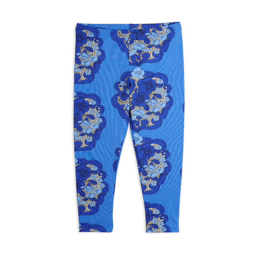 Flower Aop Leggings Purple