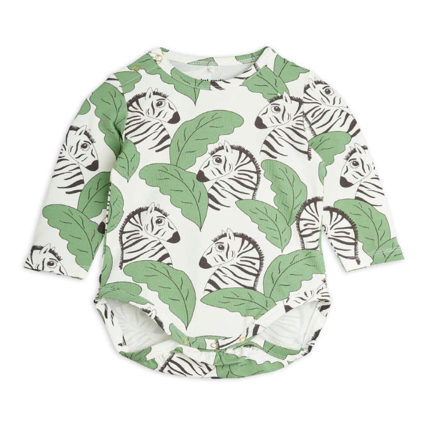 Zebras LS Body Green