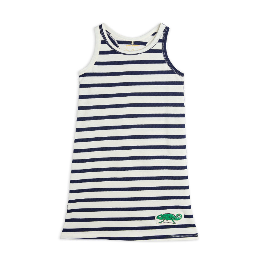 Lizard Patch Tank Dress Blue