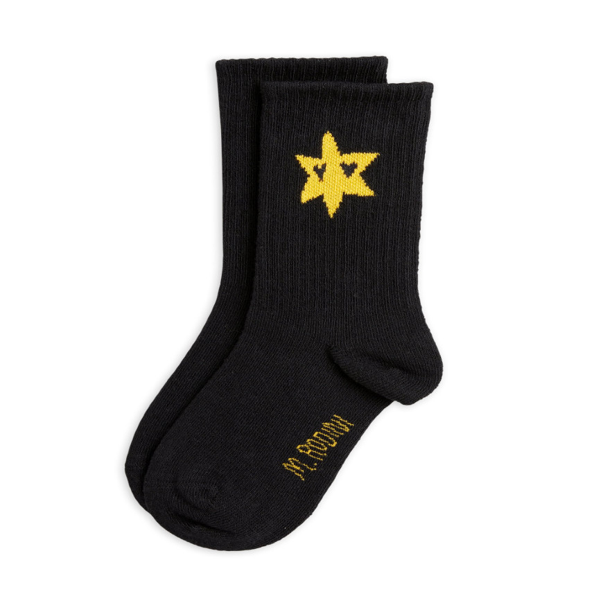 Star Socks Black