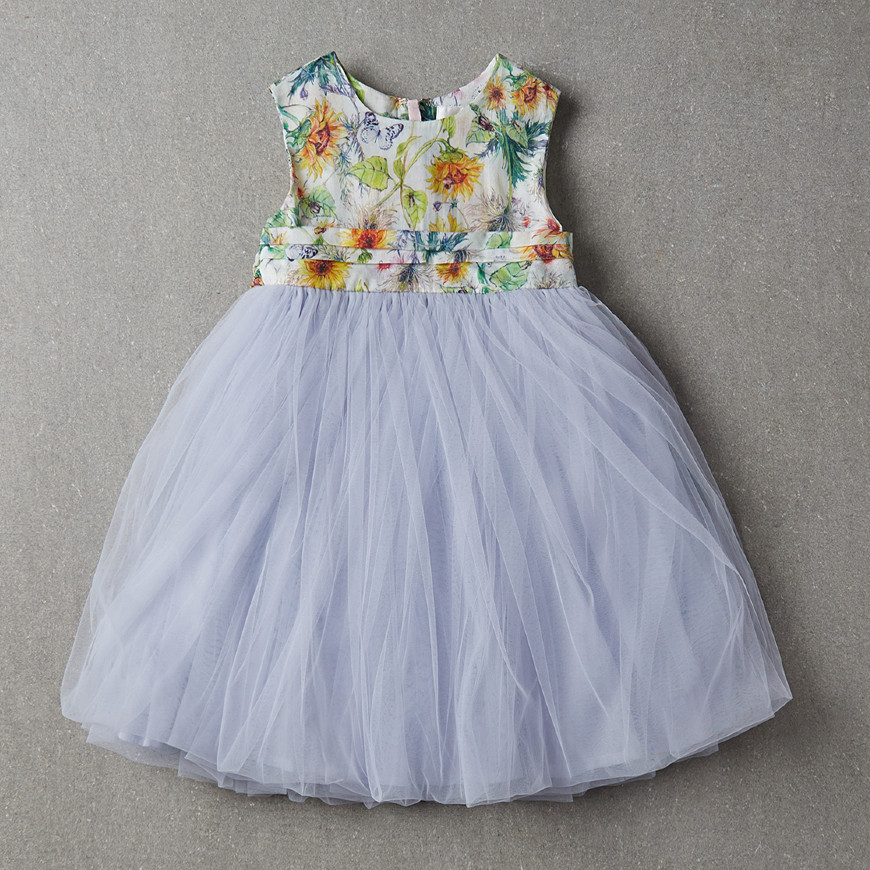 Natalie Dress Sunflower Bees