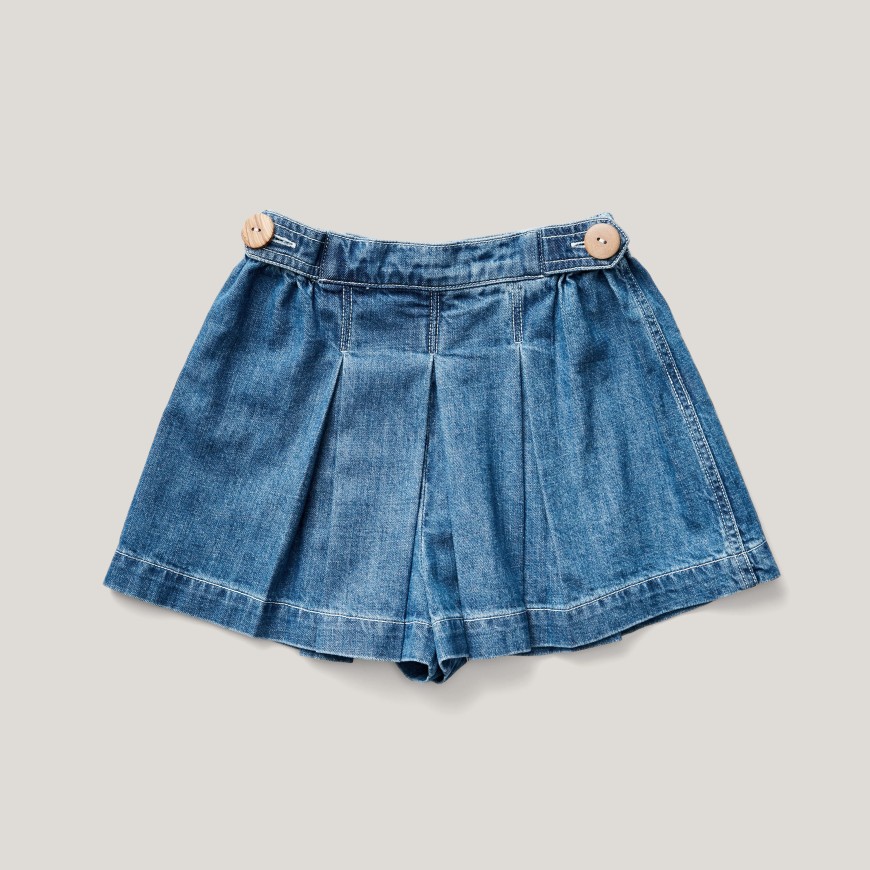 Prudence Skort Denim Medium Wash
