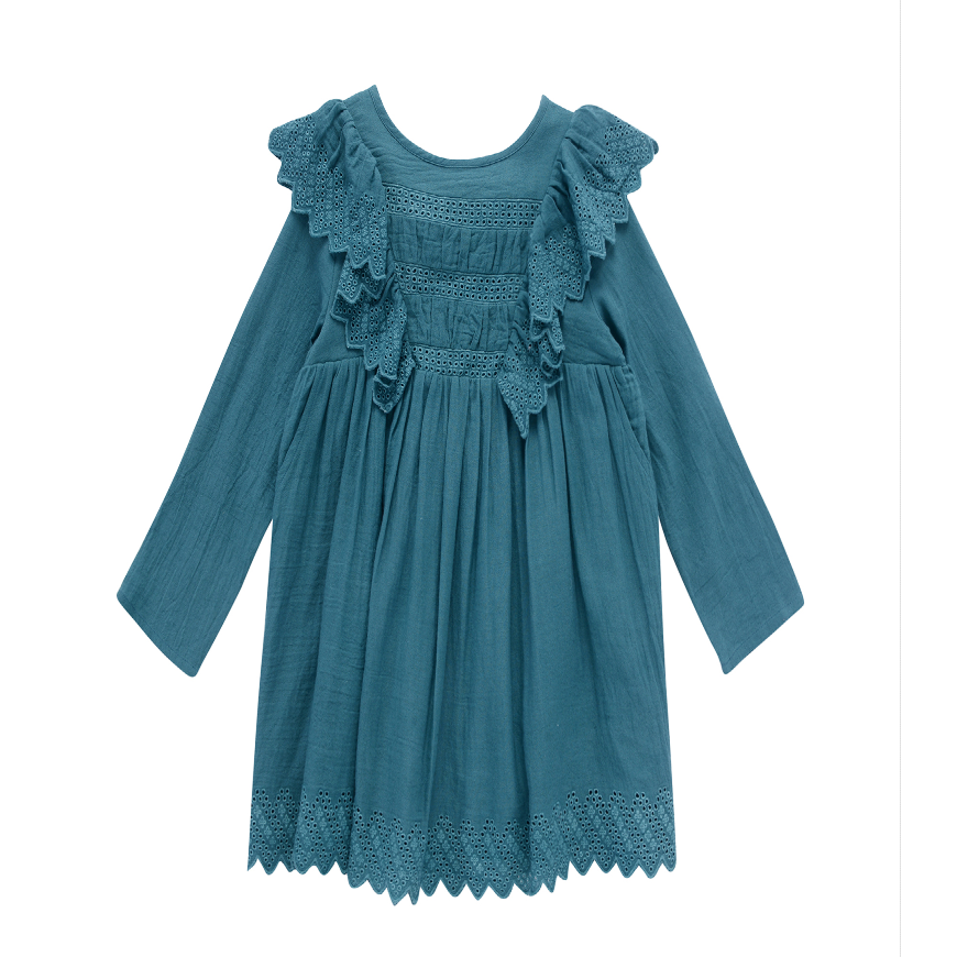 Reka Dress Green Blue