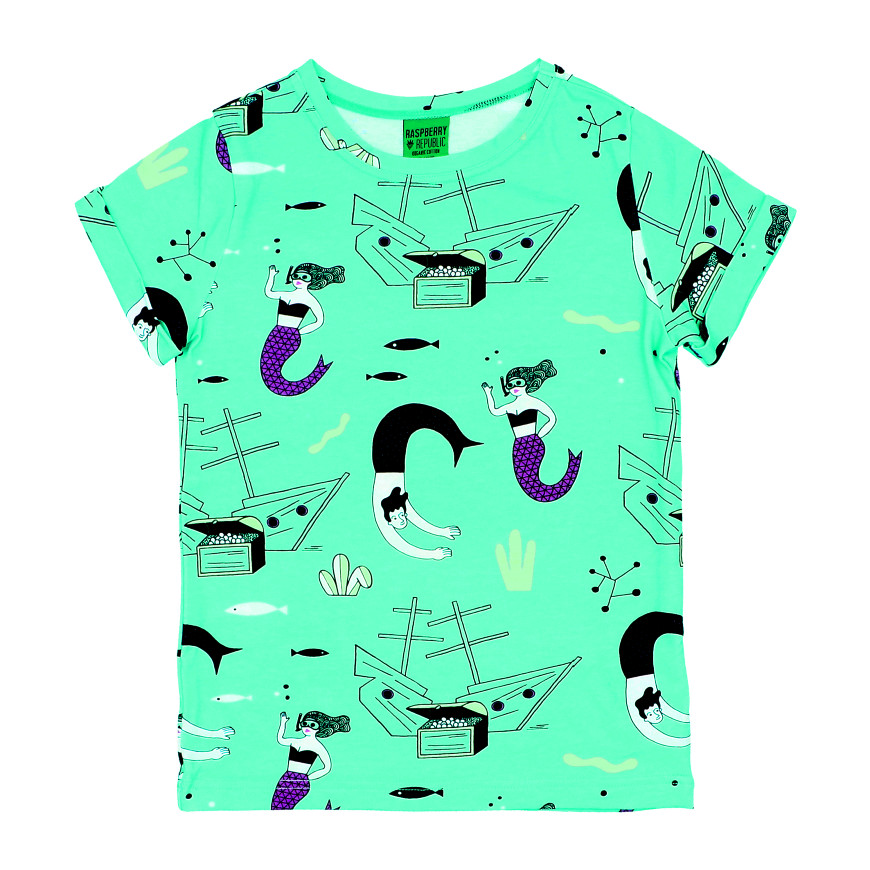 Short Sleeve T-Shirt Miss Varsovie On Holiday