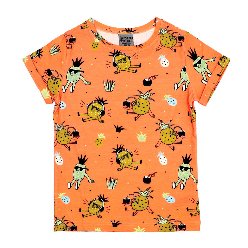 Short Sleeve T-Shirt Pineapple Punch