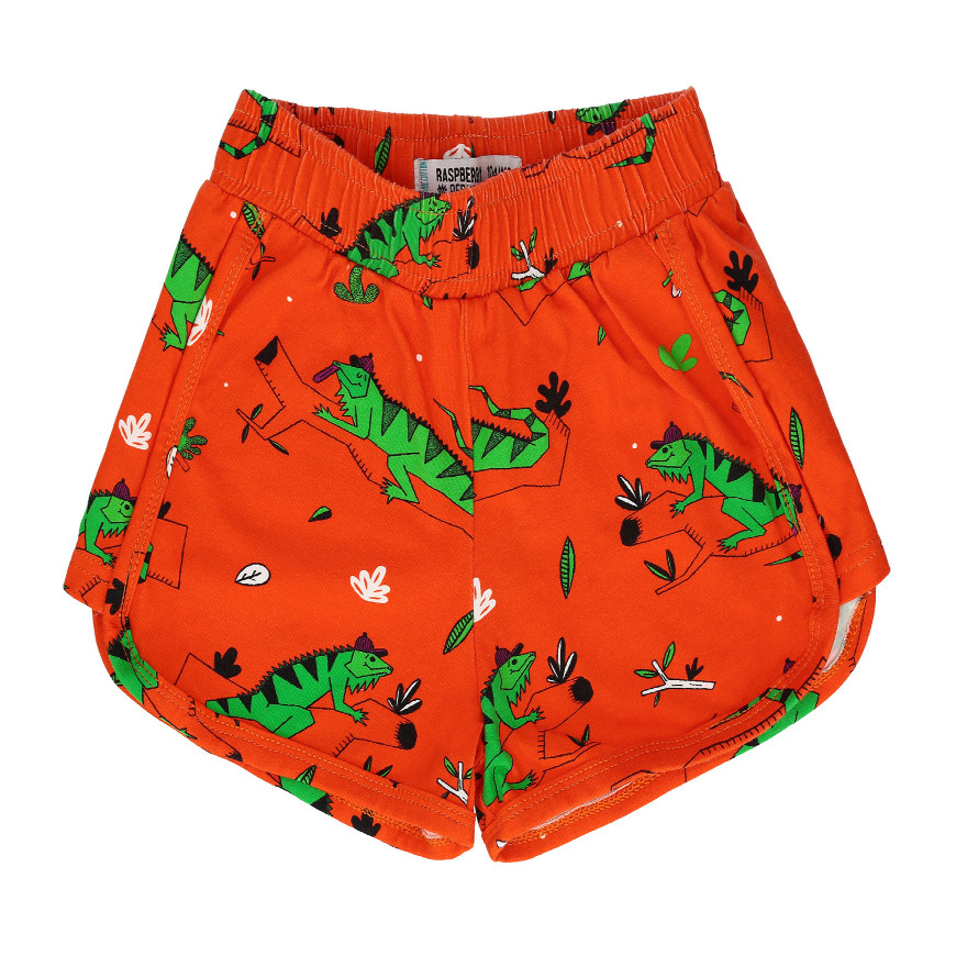 Shorts lgnacio the lguana Red