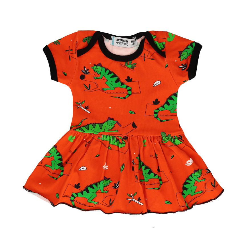 Skirt Body lgnacio the lguana Red