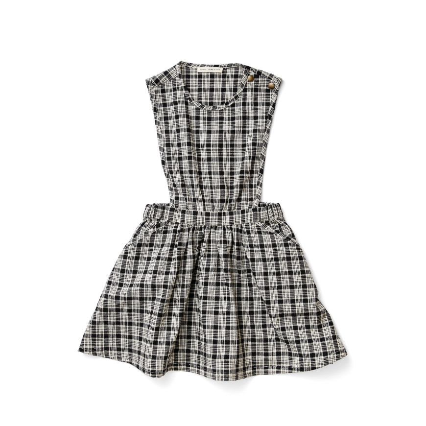 Tippi Pinafore School Plaid