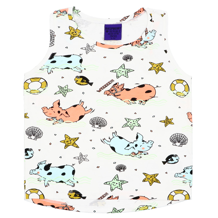 Tank Top Piggy Paradaise