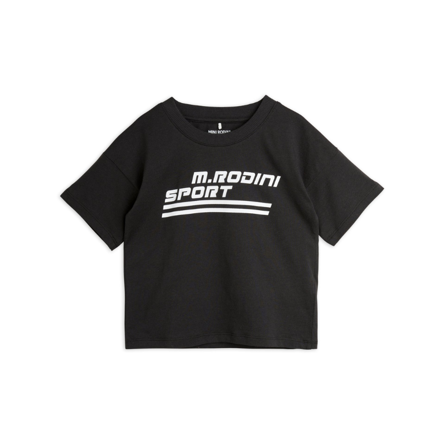 Mini Rodini Sport SP SS Tee Black