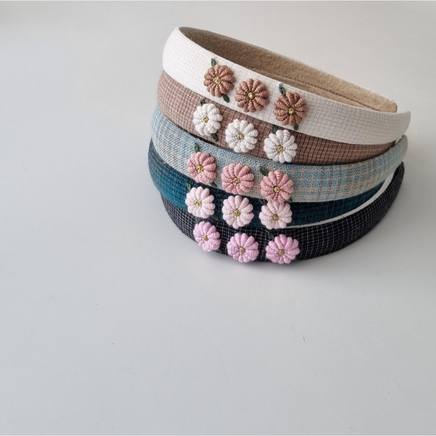 Handmade Embroidered Headband