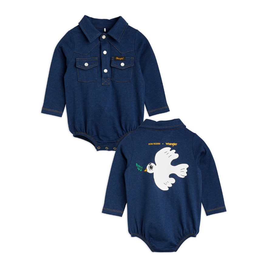 Peace Dove Denim Body Blue