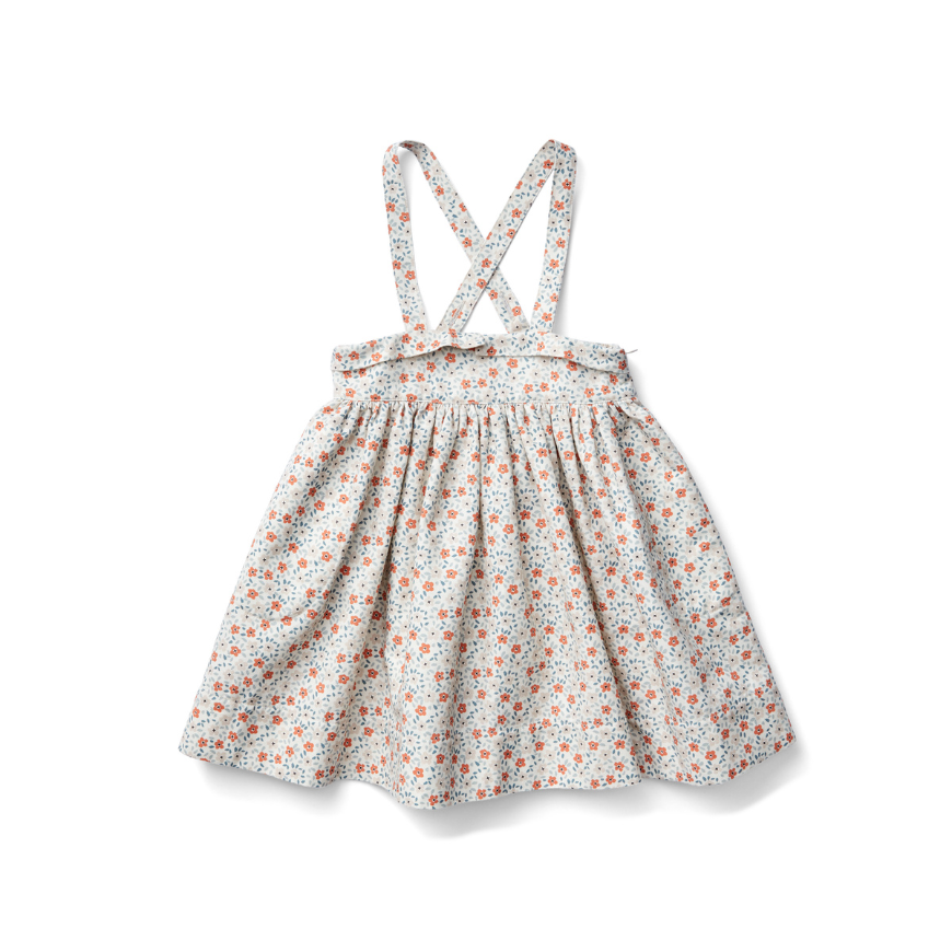 Enola Pinafore Meadow Print