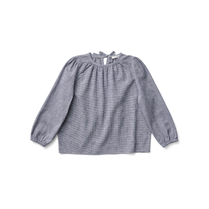 Frances Blouse Mini Houndstooth