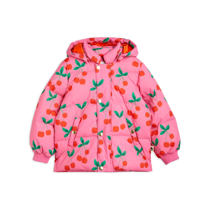 Cherries Aop Puffer Jacket