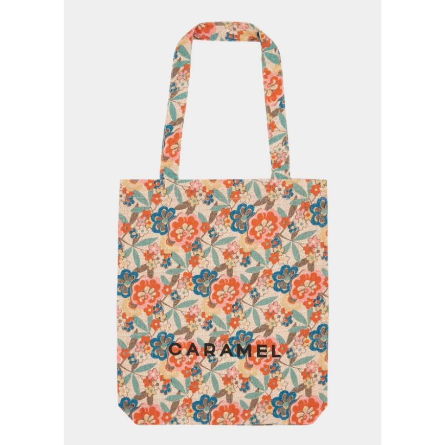 Pluto Tote Bag Vintage Floral Print