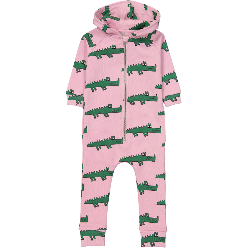 Pink Crocodile Jumpsuit