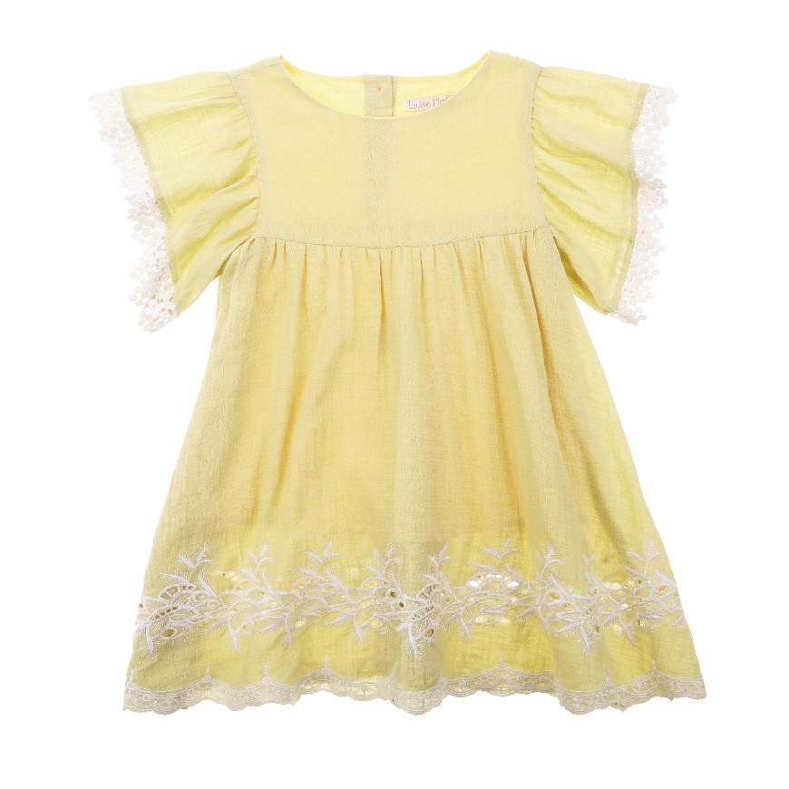 Bahamas Dress Soft Yellow