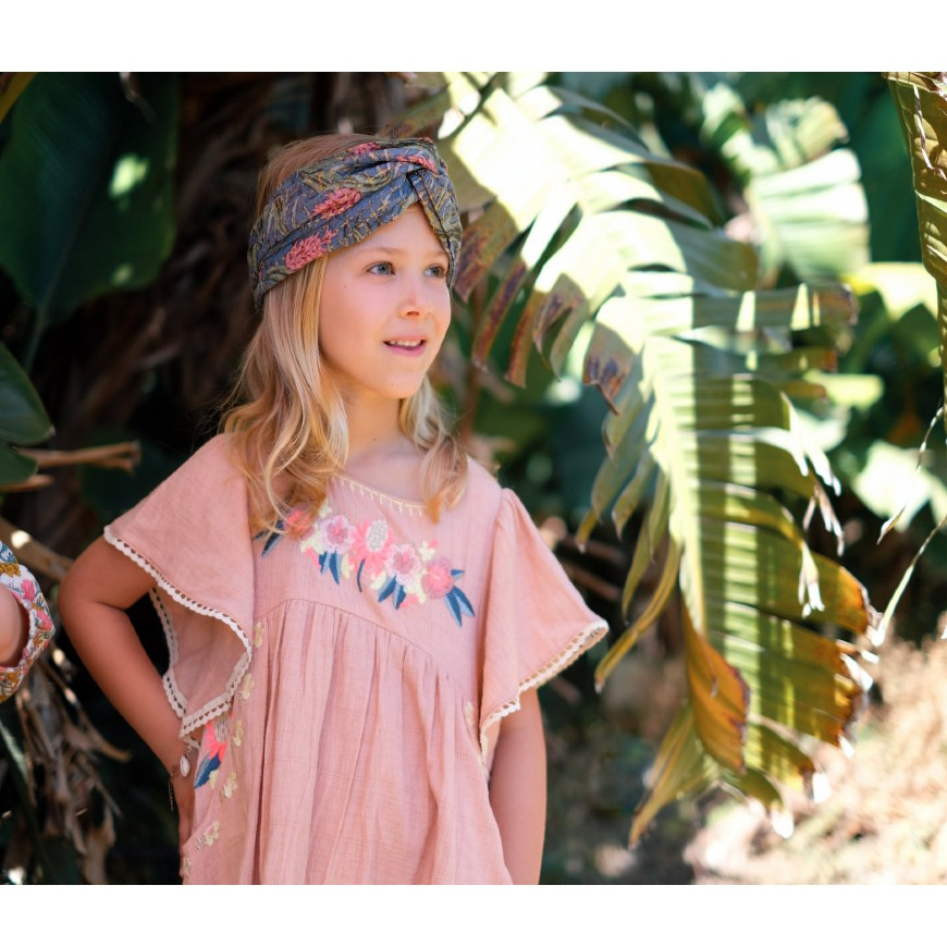 Eden Headband Lagoon Leaves