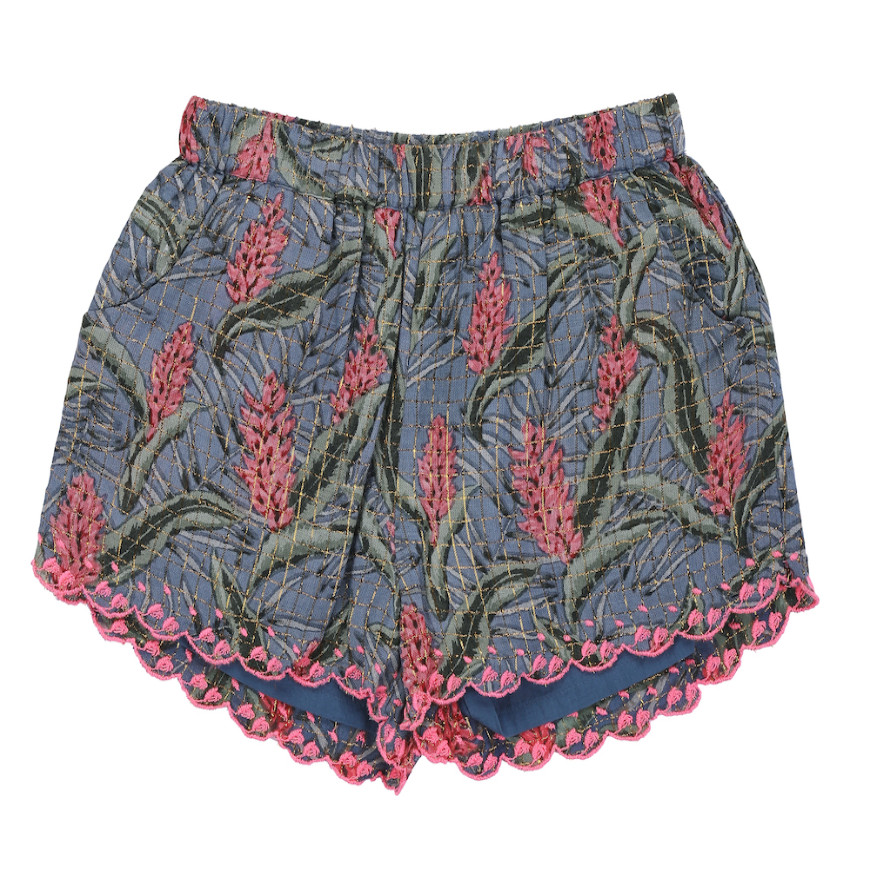 Florida Shorts Lagoon Leaves