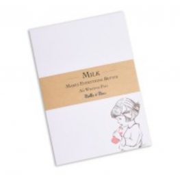 Milk A5 Writing Pad